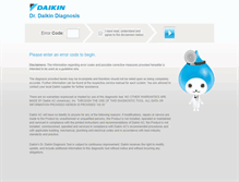 Tablet Screenshot of drdaikin.com
